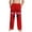 Red, variant on Boys Funny Cartoon Face Print Lounge Pants with Pockets - Novelty Soft Stretchy Sweatpants for Kids, Casual Loungewear, Blue,Size 8 T