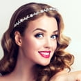 thumbnail image 2 of 4Pcs Bridal Headbands Wedding Hair Band Rhinestone Hair Crowns Crystal Bridal Tiara, 2 of 9