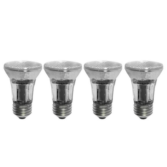 (4)-Bulbs PAR16 35W Narrow Light Bulb 130V Medium E26 35-Watts 120V Dimmable