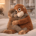 thumbnail image 2 of Punch Monkey Stuffed Animal Plush Toys 18in Large Big Jumbo Plushie Toy Birthday Gifts for Wild Onez Wildlife Animals, 2 of 10