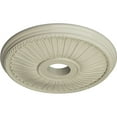 thumbnail image 3 of Ekena Millwork 20 1/8"OD x 3 7/8"ID x 1 7/8"P Berkshire Ceiling Medallion (Fits Canopies up to 6 3/8"), Hand-Painted Clear Yellow, 3 of 7
