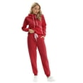 thumbnail image 6 of Women 2 Piece Outfits Long Sleeve Hoodies Jogger Pant Tracksuit Sweatshirts Sets, 6 of 7