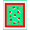 Red, Pattern 2, variant on ODIKA 4'x6' Machine Washable Non-Slip Area Rug, Festive Believe Holiday Decorative High Traffic Rug, Green, 623360