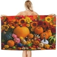 thumbnail image 3 of Yibo Lovely Sunflower Soft Shower Towels Multipurpose Highly Absorbent for Bathroom, Pool, 3 of 9