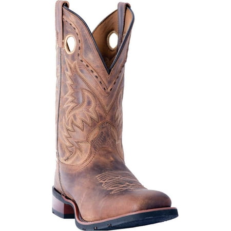 Men's Laredo Kane Cowboy Boot 7812 Tan Leather 10.5 D