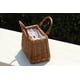 thumbnail image 3 of Bolsos de paja de playa Bolso de verano para mujer Bolso de mano cuadrado de ratán Sailing  Electrónica, 3 of 4