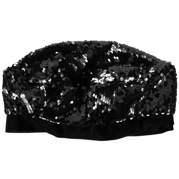 LEXSOMEO Vintage Beret Hat Artist Beret Hat Sequin French Beret Hat Fashion Beret for Women Girls