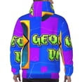thumbnail image 6 of Lsque Geometry Dash Pattern Casual Men's Hoodie,Hooded Sweatshirt with Kangaroo Pocket,Pullover Hoodie-4X-Large, 6 of 8