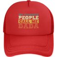 thumbnail image 1 of My Favorite People Call Me Dada Mesh Hat Dad 2024 Mesh Cap Women Men Trucker Hat Baseball Cap, 1 of 7