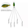 thumbnail image 3 of Snap Swivel 5 Arms Umbrella Rig Fishing Lure Fishing Gear Fishing Gear Group, 3 of 5
