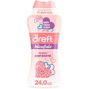 Dreft Newborn Essentials Bundle: Liquid Laundry Detergent & Blissfuls Scent Booster