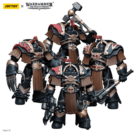 JOYTOY Warhammer 40,000 Sons of Horus Justaerin Terminator Squad 4PCS Warhammer 40K Collection Model