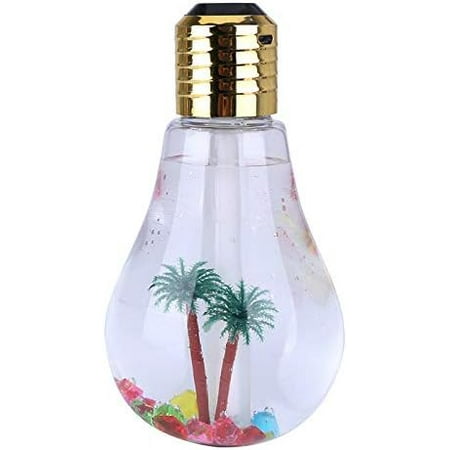 

Golden light bulb humidifier - perfect for bedrooms and babies ultra quiet cold fog humidifier