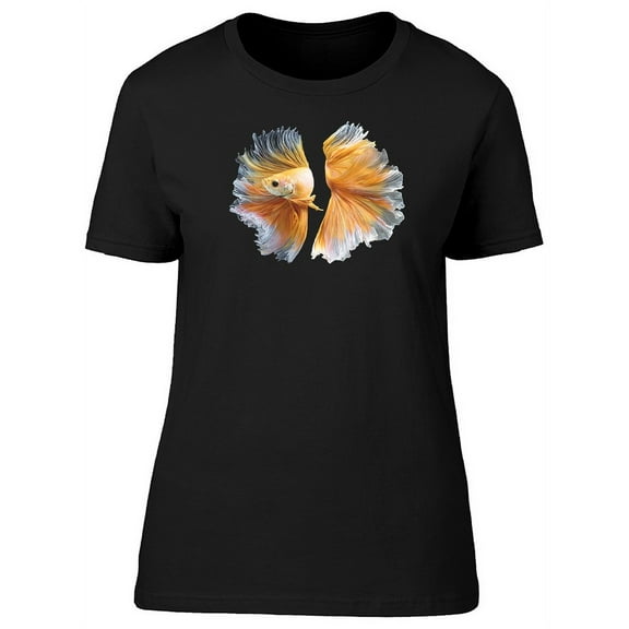 Organge Betta Fish Tee Women's -Image by Shutterstock