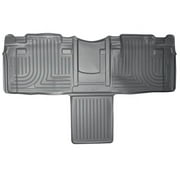 Husky Liners by RealTruck Weatherbeater | Compatible with 2011 - 2020 Toyota Sienna - 2nd Row Liner, Grey | 19842
