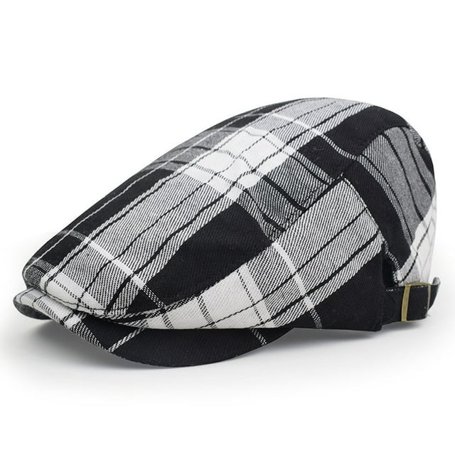 Gorra plana Gatsby Newsboy Sally Cap para hombre, algodón/mezclilla