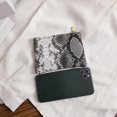 thumbnail image 4 of Bolsa Moda mujer PU serpiente patrón monedero cartera pequeño de embrague (caqui) Ndcxsfigh Para Estrenar, 4 of 9