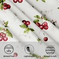 thumbnail image 4 of Spring Tablecloth Round 60 Inch Vintage Pink Flower Table Cloth Washable Farmhouser Floral Printed Decorative Outdoor Table Cover for Kitchen Dining Holiday Party Picnic Indoor Outdoor Home Decor, 4 of 6