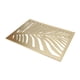 thumbnail image 5 of Decoración artística de pared con hojas de palma doradas, escultura de pared con hojas de palma doradas, decoración de pared de Metal hueco, muy versátil, 5 of 8