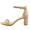 thumbnail image 3 of Sandalia de tacón Nine West Pruce para mujer, color natural, 7.5, 3 of 5