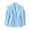 Blue, variant on Women Fall and Winter Outerwear Fashion Casual Waist Drawstring Wide Shoulder Blazer Jacket Top