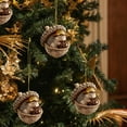 thumbnail image 3 of Adorno Navideño de Animales Del Bosque de 10 Cm | Colgante Acrílico para Árbol de Navidad | Decoración Caprichosa de Animales Del Bosque | Ideal para Árboles, Coronas, Centros de Mesa y Regalos, 3 of 6