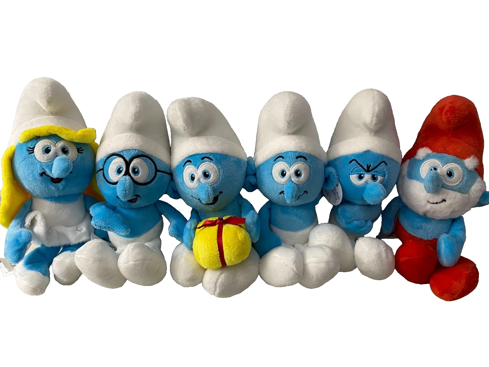 Smurfs 12-Inch Tall Smurf Plush - Cute and Adorable Stuffed Animal