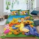thumbnail image 2 of Winnie Pooh Conjunto de sábanas temático, trío de piezas, cómodo y amigable con la piel, diseño único, regalo de decoración para el hogar para familiares, amigos y fans, 90 cm * 190 cm, 2 of 6