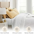 thumbnail image 2 of Southshore Fine Living, Inc. King Pillow Cases Set of 4, Large 20" x 40" for King Pillows, Gold, 2 of 8