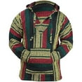 thumbnail image 1 of Mexican Hoodie Hippie Surf Poncho Sweater Sweatshirt Pullover, 1 of 4