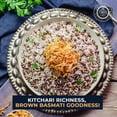 thumbnail image 6 of Pride Of India - PACK of 6 - Brown Basmati Rice And Lentil Kitchari Mix - Protein Superfood, 1.5 lbs Jar, 6 of 6