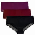 thumbnail image 1 of Hipster Vassarette para Mujer, no se Marca Multicolor Talla TG, 3 piezas, 1 of 5