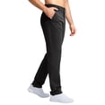 thumbnail image 4 of Uwinwear Men's Golf Pants Stretch Work Dress Comfy Pants Lightweight Quick Dry Long Pants Casual Trousers with Pockets,Black,L, 4 of 5