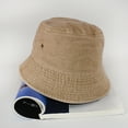 thumbnail image 6 of Ludlz Fisherman Hat Vintage Foldable Denim Simple Style Bucket Hat for Men, 6 of 8