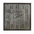 thumbnail image 3 of Galvanized Clock, 3 of 4