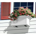 thumbnail image 4 of Mayne Yorkshire 24" x 12.1" x 10.2" Vinyl Window Box in White, 4 of 7