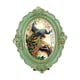 thumbnail image 5 of Marco de fotos vintage ovalado Marco de fotos retro Galería Arte Soporte de exhibición de tarjetas para Verde, 5 of 9