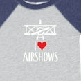 thumbnail image 4 of Inktastic I Love Airshows Boys or Girls Baby Bodysuit, 4 of 5