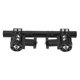 thumbnail image 2 of 7/8" 22mm Adjustable CNC Motorcycle Steering Handlebar System for 125cc Dirt Bike Black, 2 of 3