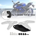 thumbnail image 1 of Aluminum Motorcycle Stand Hook Sprocket Toe Guard For Yamaha YZF-R7 R7 2022 Silver, 1 of 10