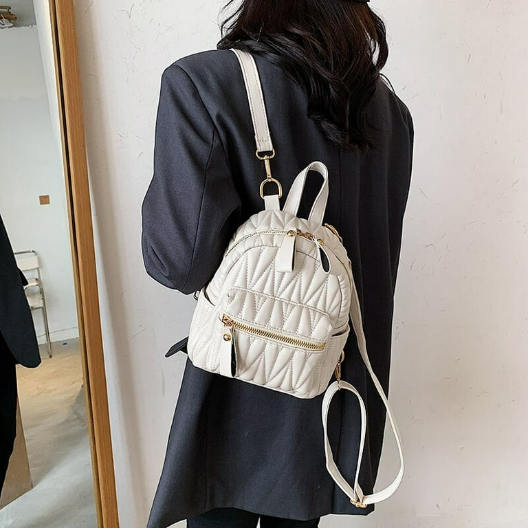Mini Backpack for Women Small Size Teen Girls Backpacks Purses Leather  Shoulder Bag Schoolbag