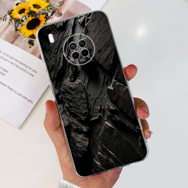 For Huawei Y9a Case Cover For Huawei FRL-22 FRL-23 FRL-L22 FRL-L23 Nova Y9a Phone Case Soft Silicone Clear Protection Funda Capa case-c55 For Huawei Y9a