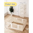 thumbnail image 4 of Baby Playpen VBABY para bebés y niños pequeños, 12 paneles blancos, 4 of 7