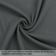 thumbnail image 7 of PiccoCasa Brushed Body Microfiber Zippered Pillowcase Dark Gray 20"x48", 7 of 7