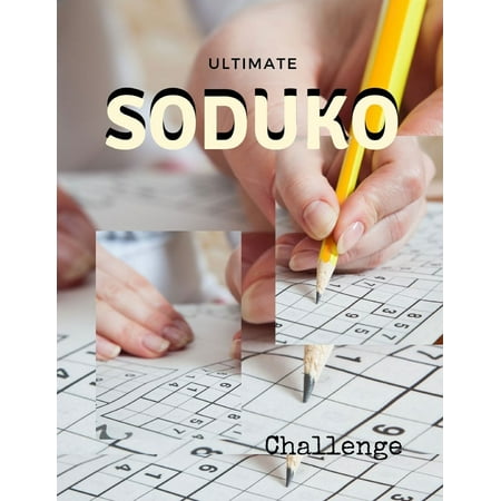 Ultimate Soduko Challenge: Sodocu Brain Exercises For Seniors, Challenge Soduko,399 ways to keep your brain young, Brain games lower your brain age word search. (Best Way To Exercise Brain)