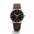 thumbnail image 3 of Three Eye Watches Quartz Xgo2 Watch Men's Watch Blue Glass A168W Belt Watch Men Women's Watches Leather Band Cool Digital Watches A168Wa, 3 of 5