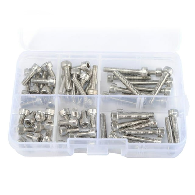CHICHUMID 60 Pcs Vis d'Armoire en Acier Inoxydable pour Fixer Lampes et Lumières dans les Produits de Communication