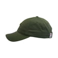 thumbnail image 3 of Metal Pin Relaxed Cap, USA, Olive, 3 of 6