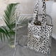 thumbnail image 1 of Bolsa de hombro de lona para mujer de mano de gran capacidad vintage con estampado de leopardo (S) Likrtyny Para Estrenar, 1 of 3