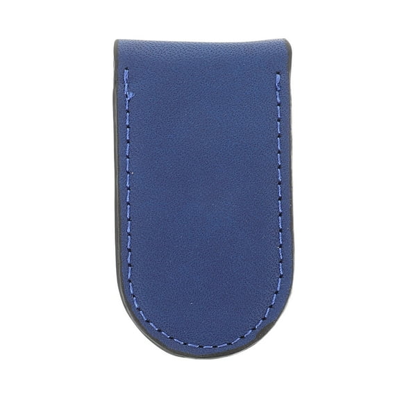 KONTONTY business wallet clip Blue PU 1Set Slim Minimalist Cash Holding Business Users Travel